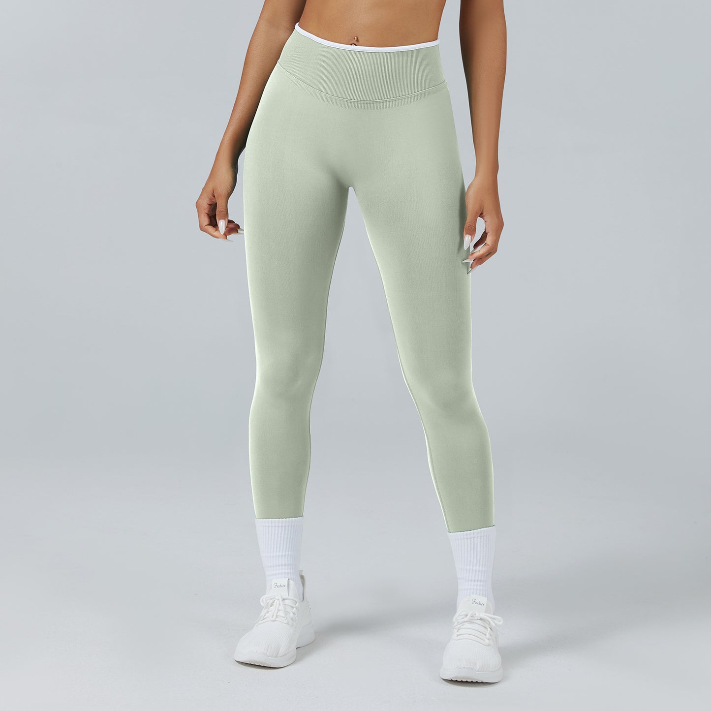 High‑Waisted Quick‑Dry Yoga Pants