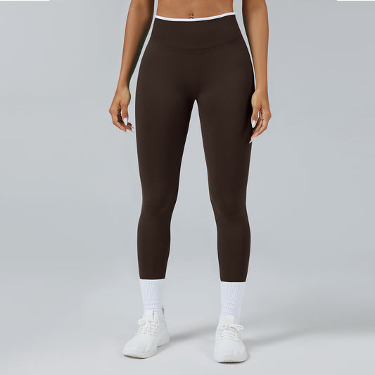 High‑Waisted Quick‑Dry Yoga Pants