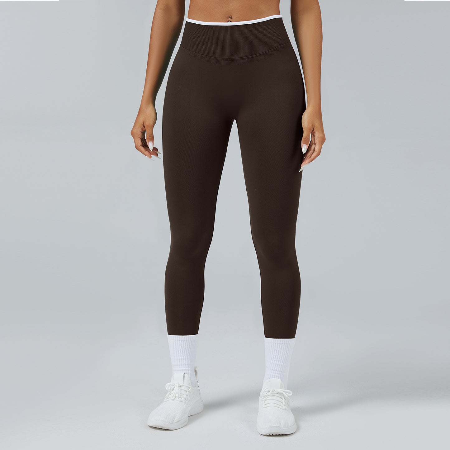 High‑Waisted Quick‑Dry Yoga Pants