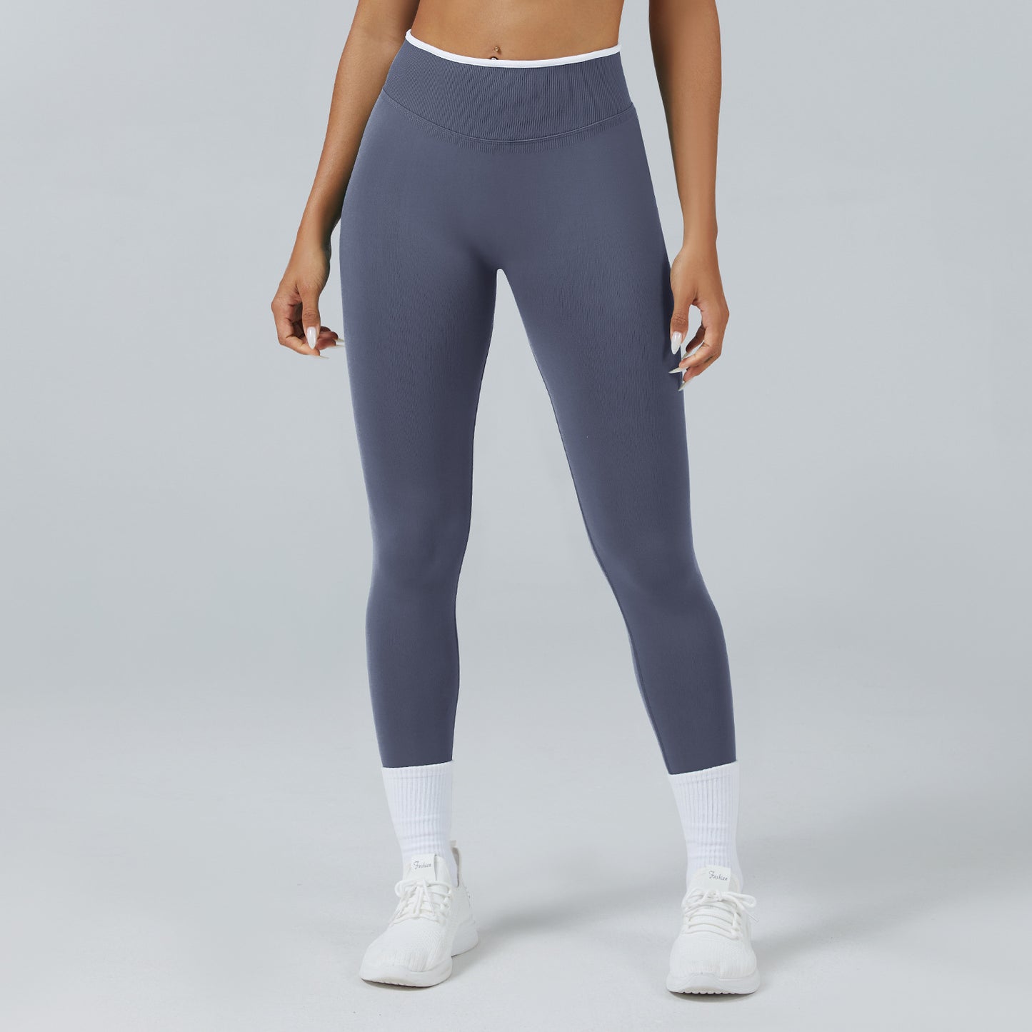 High‑Waisted Quick‑Dry Yoga Pants