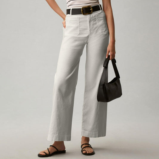 Plus‑Size High‑Waisted Slimming Suit Pants