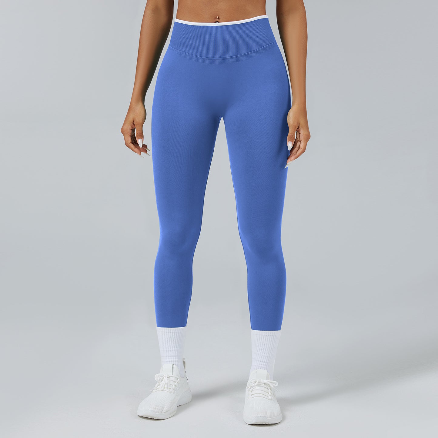 High‑Waisted Quick‑Dry Yoga Pants