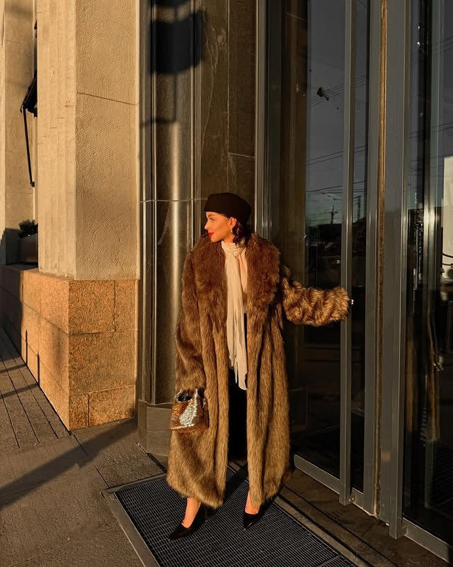 Faux Fur Winter Coat