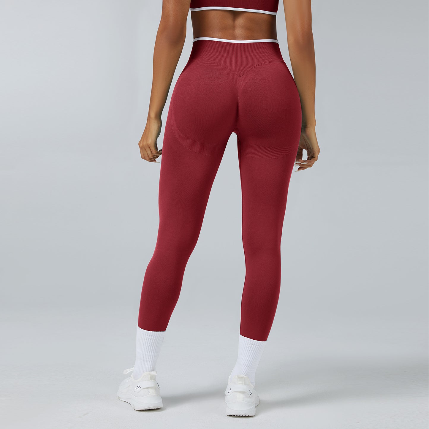 High‑Waisted Quick‑Dry Yoga Pants