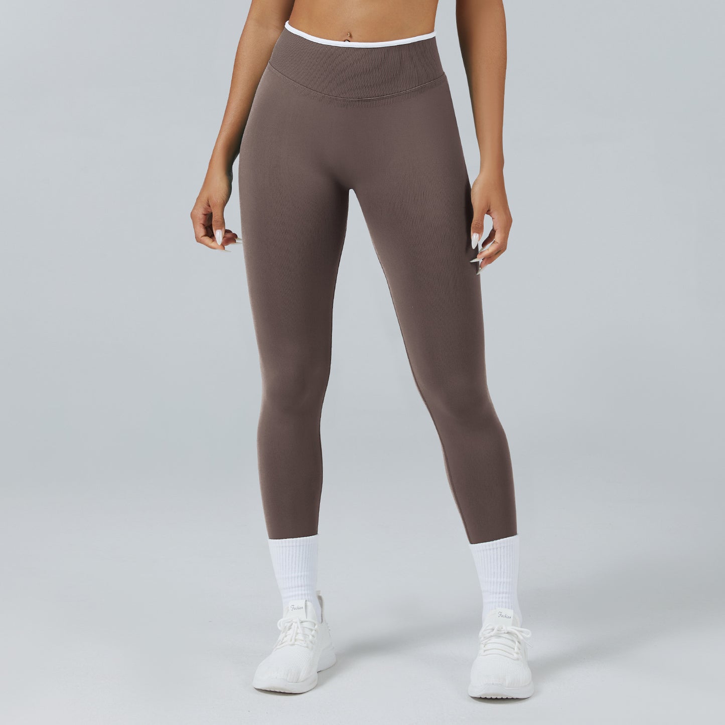 High‑Waisted Quick‑Dry Yoga Pants