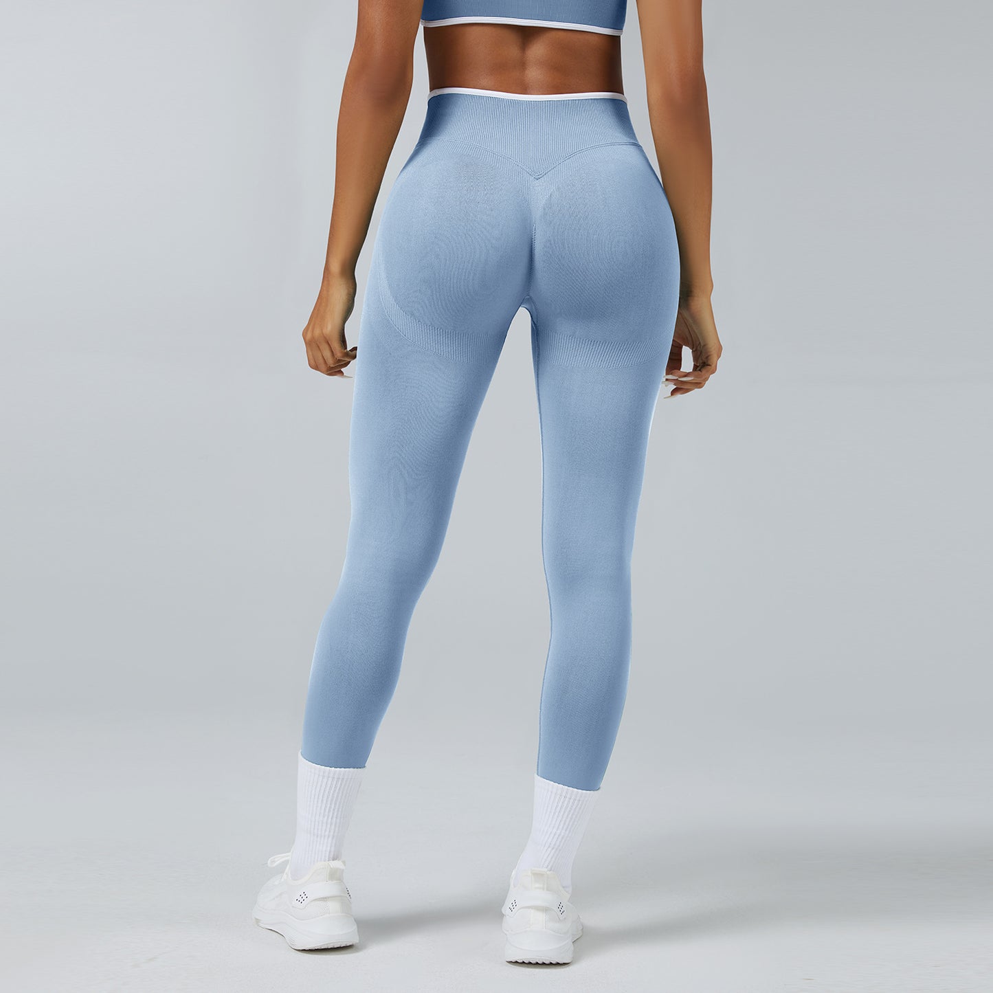 High‑Waisted Quick‑Dry Yoga Pants