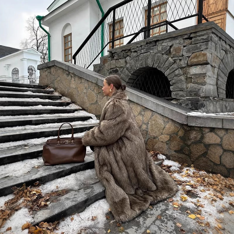 Faux Fur Winter Coat