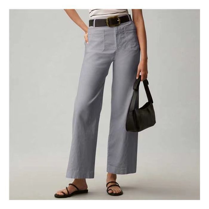 Plus‑Size High‑Waisted Slimming Suit Pants